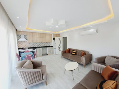 🌴 2+1 Apartment in Yusuf Akçiçek Apt., Alanya, Gazipaşa —