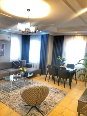 Furnished 2+1 Apartment in Toprak 4, Central Alanya