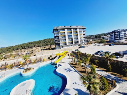 1+1 apartment, 54 m² on the 1st floor of Olive