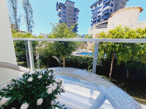 Real Estate from the Developer Furnished 1+1 Apartment in İMMO 2 Residence, Avsallar (Alanya)