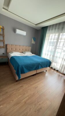 Modern 1+1 Apartment with South-West Facing, Central Alanya