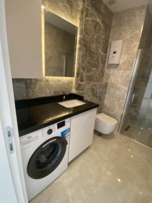 Real Estate from the Developer Spacious 1+1 Apartment in Konak Twin Cleopatra, Central Alanya