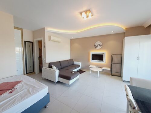 🏡 1+0 Studio Apartment in Central Alanya — GRANADA CITY