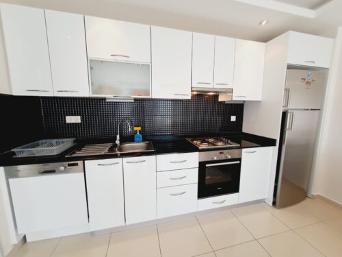 For sale: Furnished 1+1 apartment in ORİON HİLL, Avsallar, Alanya.
