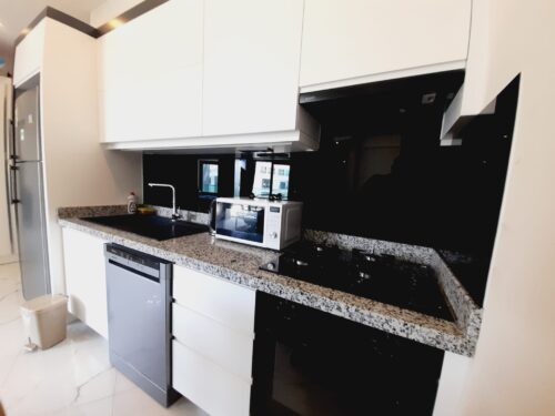 For sale: 1+1 apartment in Konak Seaside Premium, Alanya, Kargicak,